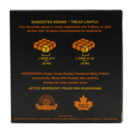 Room 920 - Mushroom Chocolate Bar - Milk Chocolate Orange - 3 grams | Shroomyz Canada
