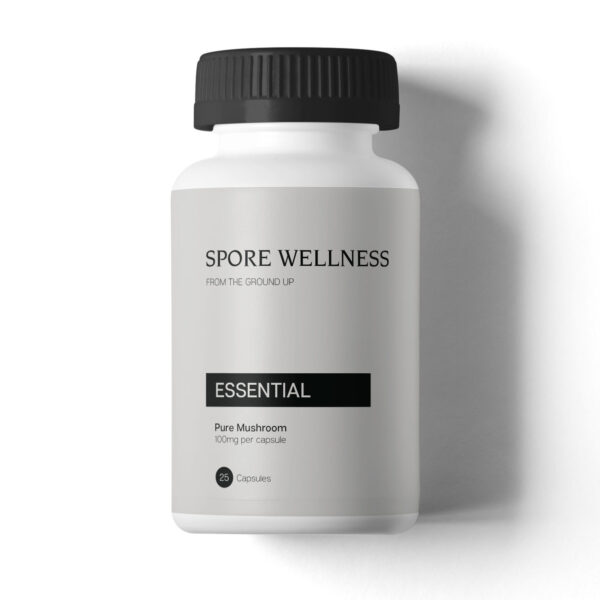 Spore Wellness – Microdose Capsules – Essential – 25 Capsules | Shroomyz Canada