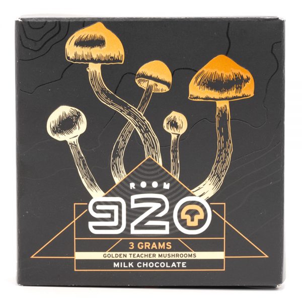 Room 920 – Mushroom Chocolate Bar - Milk Chocolate - 3 Grams | Shroomyz Canada