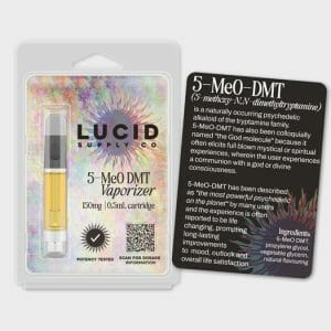 Lucid Supply Co. - 5-MeO DMT Vaporizer - 150mg/0.5mL cartridge | Shroomyz Canada