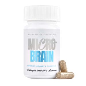 Euphoria Psychedelics – Micro Brain Capsules - (100mg X 20 Capsules) | Shroomyz Canada