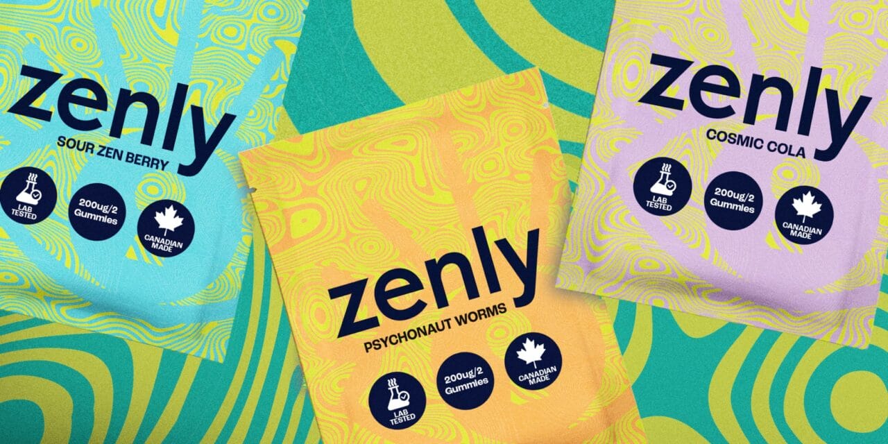 Zenly - LSD Gel Tabs - 600ug (100ug per tab) | Shroomyz Canada