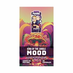 Super Magic Mushroom Bro’s - King of the Jungle MOOD - 400MG Capsules | Shroomyz Canada